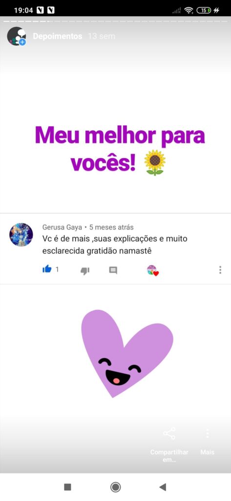 DEPOIMENTO
